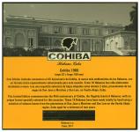 Cohiba Edicion Limitada 2011 packaging